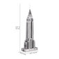 Metalinis konstruktorius 3D modelis – Empire State Building Piececool, 21 d. цена и информация | Konstruktoriai ir kaladėlės | pigu.lt