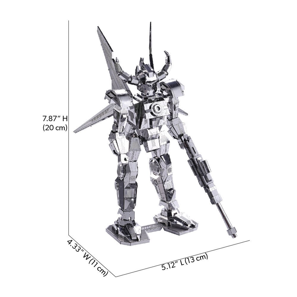 Metalinis konstruktorius 3D modelis – robotas Piececool, 204 d. цена и информация | Konstruktoriai ir kaladėlės | pigu.lt