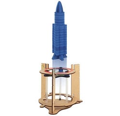 Medinis 3D konstruktorius Smartivity liepsnojanti kosminė raketa, 56 d. kaina ir informacija | Konstruktoriai ir kaladėlės | pigu.lt