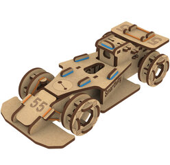 Medinis 3D konstruktorius Smartivity Robot Wanderer, 79 d. цена и информация | Конструкторы и кубики | pigu.lt