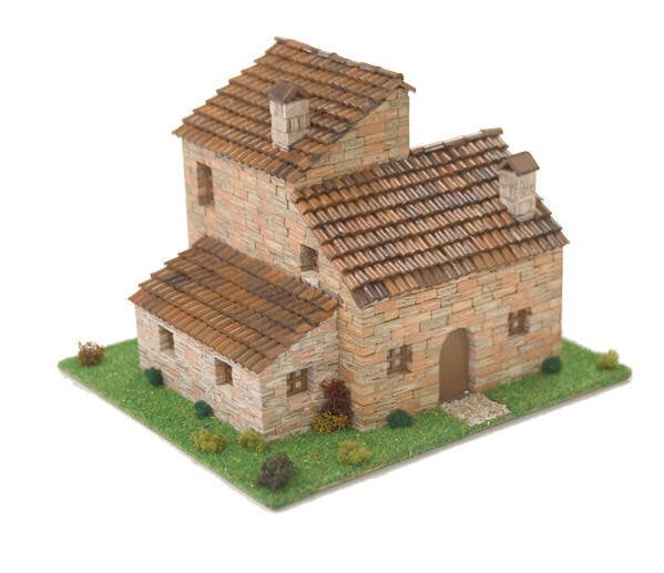 Klijuojamas modelis 3D kaimo namas Cuit цена и информация | Konstruktoriai ir kaladėlės | pigu.lt