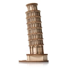 Деревянная собираемая модель Пизанская башня Little Story, 183 д. цена и информация | Конструкторы и кубики | pigu.lt