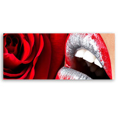 Reprodukcija Raudonos lūpos kaina ir informacija | Reprodukcijos, paveikslai | pigu.lt