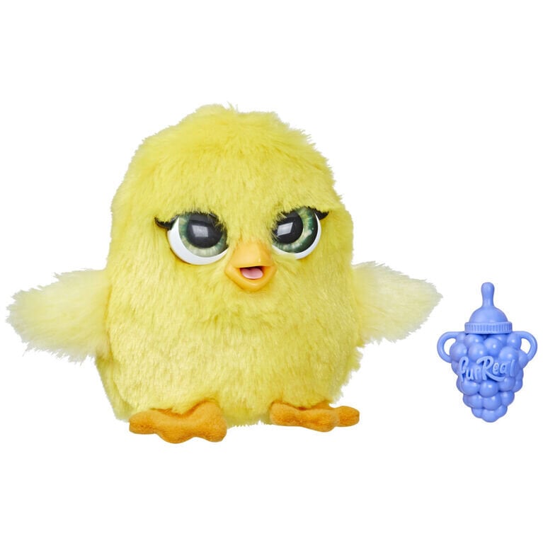 Interaktyvus gyvūnas viščiukas FurReal Fuzzalots Chick цена и информация | Minkšti (pliušiniai) žaislai | pigu.lt