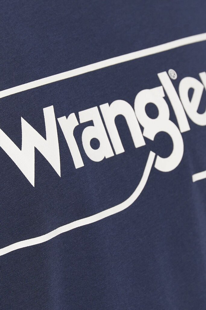 Marškinėliai vyrams Wrangler 112320768, mėlyni kaina ir informacija | Vyriški marškinėliai | pigu.lt