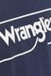 Marškinėliai vyrams Wrangler 112320768, mėlyni цена и информация | Vyriški marškinėliai | pigu.lt