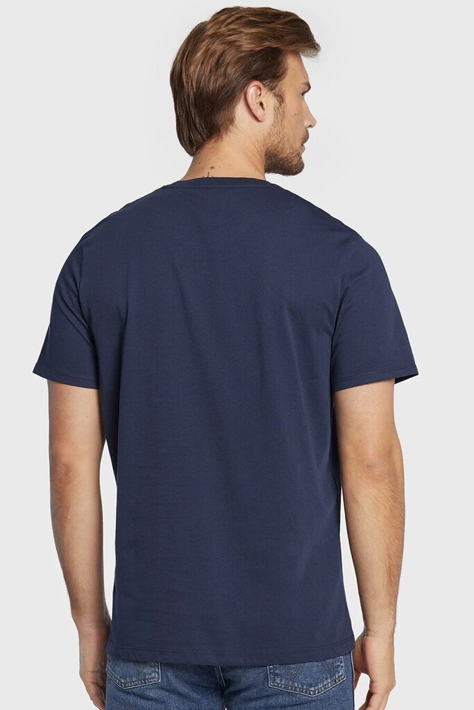Marškinėliai vyrams Wrangler 112320768, mėlyni цена и информация | Vyriški marškinėliai | pigu.lt