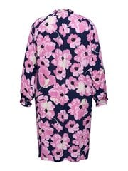 Женское платье Only Carmakoma, тёмно-синий /розовый цена и информация | Платья | pigu.lt