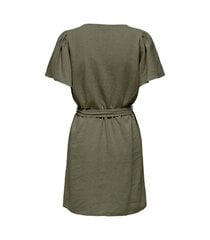 JDY женское платье 15321189*03, оливковый/kalam 5715515105212 цена и информация | Платья | pigu.lt