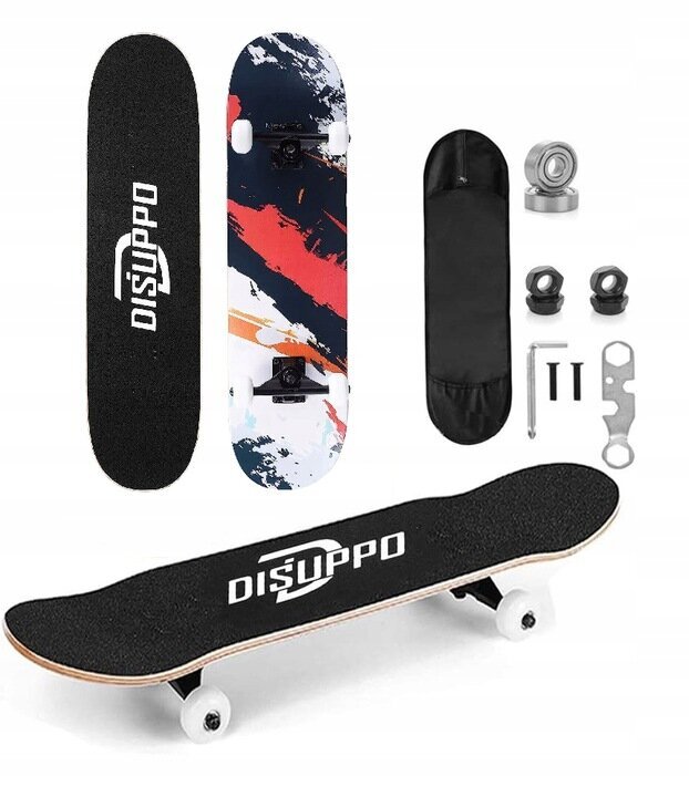 Riedlentė Disuppo Performance Skateboard, 79 cm kaina ir informacija | Riedlentės | pigu.lt