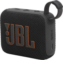 JBL Go 4 Black JBLGO4BLK kaina ir informacija | Garso kolonėlės | pigu.lt