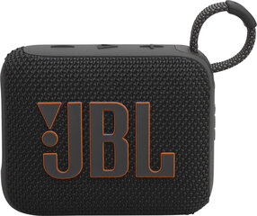 JBL Go 4 Black JBLGO4BLK kaina ir informacija | Garso kolonėlės | pigu.lt