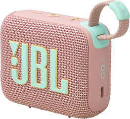 JBL Go 4 Pink JBLGO4PINK kaina ir informacija | Garso kolonėlės | pigu.lt