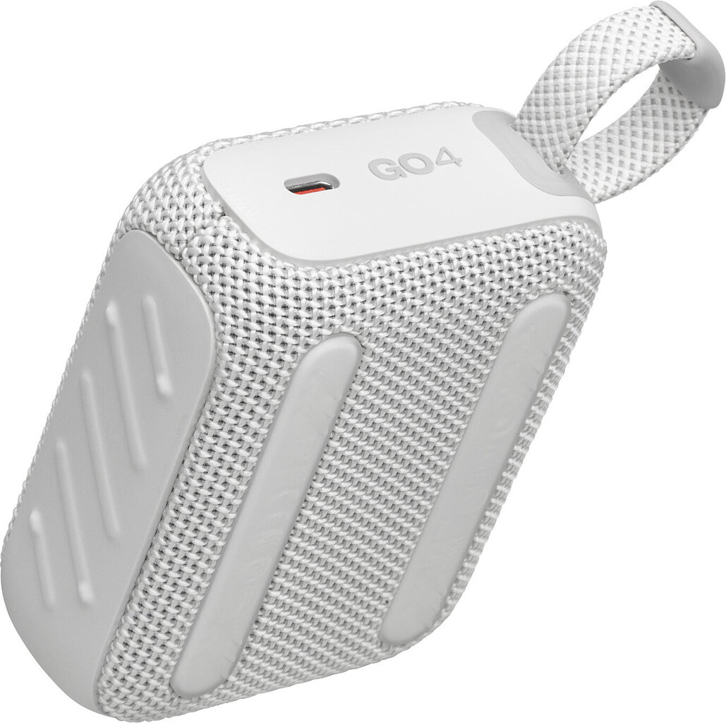 JBL Go 4 White JBLGO4WHT kaina ir informacija | Garso kolonėlės | pigu.lt