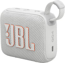 JBL Go 4 White JBLGO4WHT. цена и информация | Аудиоколонки | pigu.lt