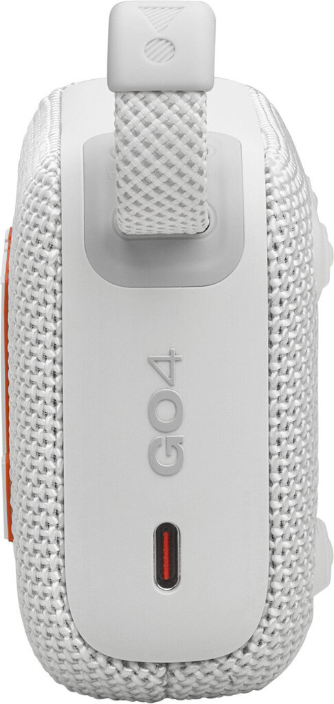 JBL Go 4 White JBLGO4WHT kaina ir informacija | Garso kolonėlės | pigu.lt