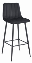 4-ių kėdžių komplektas Leobert Pozza, juodas kaina ir informacija | Virtuvės ir valgomojo kėdės | pigu.lt