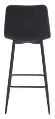 4-ių kėdžių komplektas Leobert Pozza, juodas kaina ir informacija | Virtuvės ir valgomojo kėdės | pigu.lt