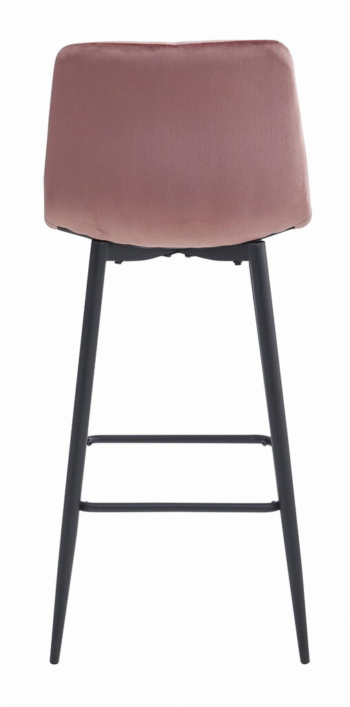 Kėdė Leobert Nado, rožinė/juoda kaina ir informacija | Virtuvės ir valgomojo kėdės | pigu.lt