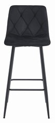 4-ių kėdžių komplektas Leobert Nado, juodas kaina ir informacija | Virtuvės ir valgomojo kėdės | pigu.lt