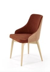 Kėdė Malaga, ruda kaina ir informacija | Virtuvės ir valgomojo kėdės | pigu.lt