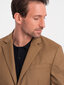 Švarkas vyrams Ombre Clothing 124434-7, rudas kaina ir informacija | Vyriški švarkai | pigu.lt