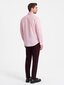 Marškiniai vyrams Ombre Clothing 124350-7, rožiniai kaina ir informacija | Vyriški marškiniai | pigu.lt