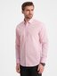 Marškiniai vyrams Ombre Clothing 124350-7, rožiniai kaina ir informacija | Vyriški marškiniai | pigu.lt