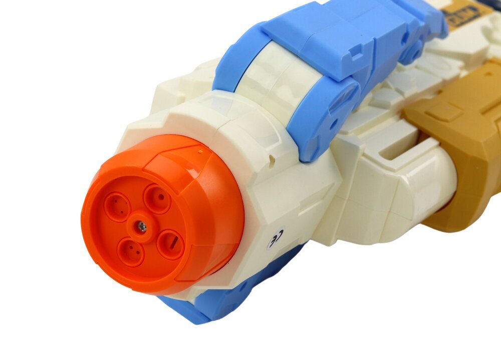 Žaislinis vandens pistoletas Lean Toys, pilkas kaina ir informacija | Vandens, smėlio ir paplūdimio žaislai | pigu.lt