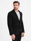 Švarkas vyrams Ombre Clothing 124315-7, juodas kaina ir informacija | Vyriški švarkai | pigu.lt