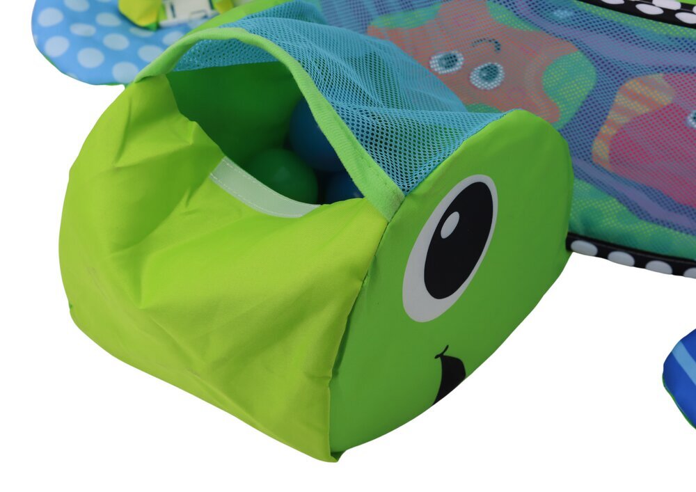 Žaidimų kilimėlis vaikams 3in1 Lean Toys Vėžlys kaina ir informacija | Žaislai kūdikiams | pigu.lt
