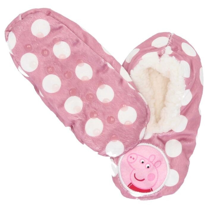 Peppa Pig šlepetės vaikams, rožinės kaina ir informacija | Šlepetės, kambario avalynė vaikams | pigu.lt