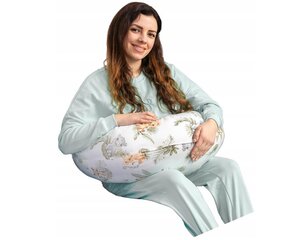 Подушка для кормления Babymam, 160x75 см цена и информация | Подушки для беременных и кормящих | pigu.lt