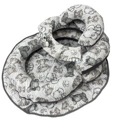 Daugiafunkcė pagalvė su žaidimų kilimėliu Sėdinukas Geay Animals цена и информация | Развивающие коврики | pigu.lt