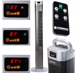 Ventiliatorius Powermat Tower-120, 90W, pilkas цена и информация | Вентилятор StoreXO | pigu.lt