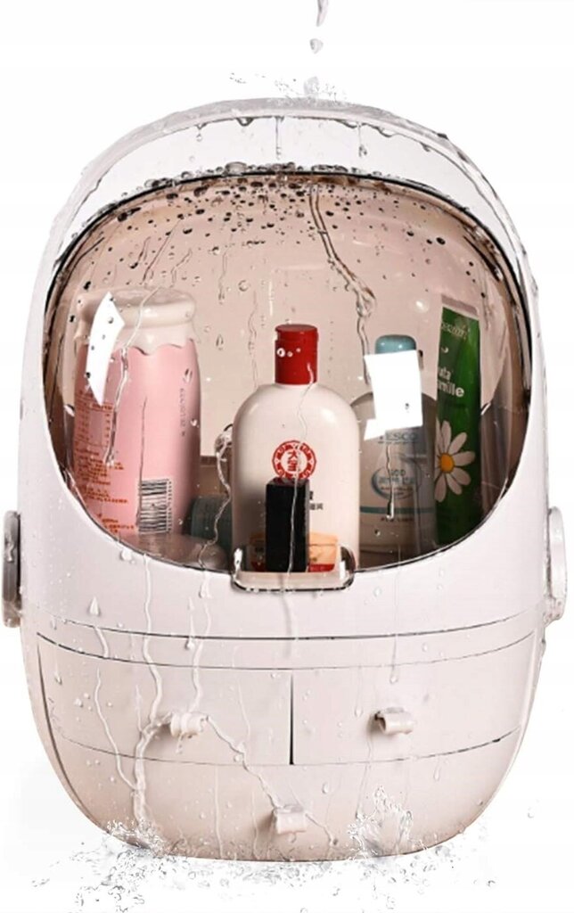Kosmetikos dežutė Korbi F14, rožinė, 1 vnt. цена и информация | Kosmetinės, veidrodėliai | pigu.lt