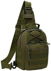 Мужской тактический рюкзак U126, зеленый цена и информация | Мужские сумки | pigu.lt