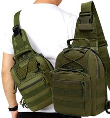 Мужской тактический рюкзак U126, зеленый цена и информация | Мужские сумки | pigu.lt