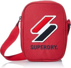 Krepšys per petį Superdry M9110402A, raudonas цена и информация | Рюкзаки и сумки | pigu.lt
