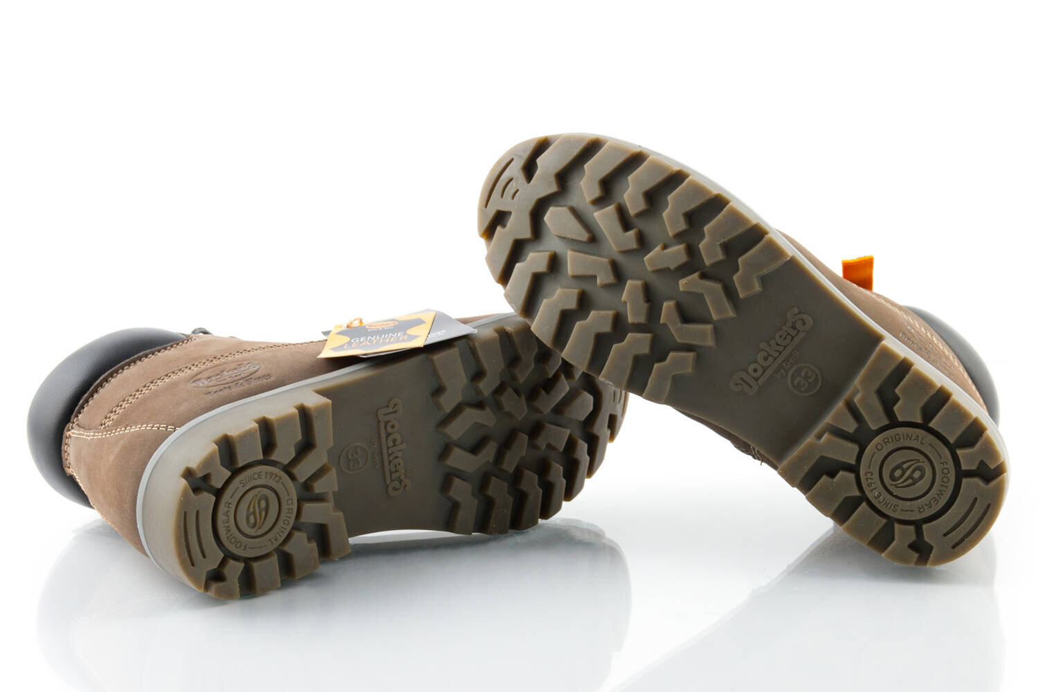 Auliniai batai vaikams Dockers 47TT701-300220, rudi kaina ir informacija | Aulinukai vaikams | pigu.lt