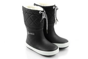 Sniego batai vaikams Aigle 24539, juodi цена и информация | Детская зимняя обувь | pigu.lt