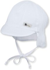 Kepurė kūdikiams Sterntaler 1602030500, balta kaina ir informacija | Kepurės, pirštinės, kaklaskarės kūdikiams | pigu.lt