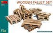 Klijuojamas modelis MiniArt 49016 Wooden Pallet Set 1/48 цена и информация | Klijuojami modeliai | pigu.lt