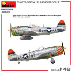 Klijuojamas modelis MiniArt 48029 P-47D-30RA Thunderbolt Advanced Kit 1/48 цена и информация | Склеиваемые модели | pigu.lt