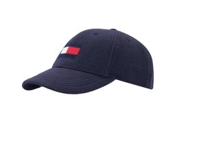 Tommy Hilfiger kepurė vyrams AU0AU00783, mėlyna kaina ir informacija | Vyriški šalikai, kepurės, pirštinės | pigu.lt