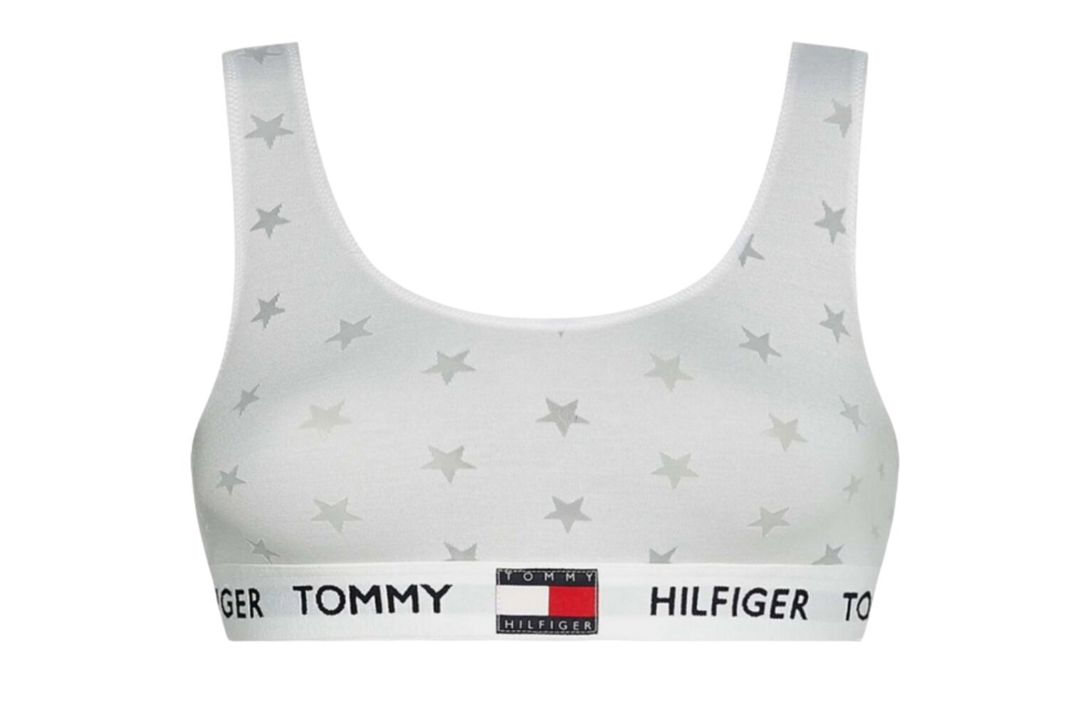 Tommy Hilfiger liemenėlė moterims Burnout UW0UW02768, pilka kaina ir informacija | Liemenėlės | pigu.lt