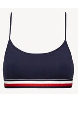 Tommy Hilfiger sportinė liemenėlė moterims Bralette UW0UW00425, mėlyna цена и информация | Бюстгальтеры | pigu.lt