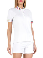Tommy Hilfiger marškinėliai moterims WW0WW2483, balti kaina ir informacija | Marškinėliai moterims | pigu.lt