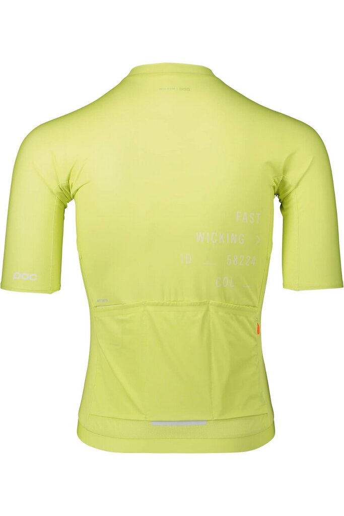 Marškinėliai moterims Poc Pristine Print Jersey PC582241327MED1, geltoni kaina ir informacija | Sportinė apranga moterims | pigu.lt