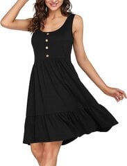 Женское платье Aottori, черное цена и информация | Платья | pigu.lt